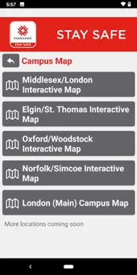 Fanshawe Stay Safe android App screenshot 2