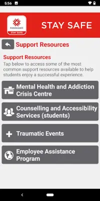 Fanshawe Stay Safe android App screenshot 3