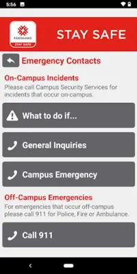 Fanshawe Stay Safe android App screenshot 6